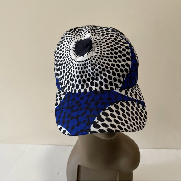 African Print Ankara Handmade Multicolor Bohemian Baseball Cap - Picture 4 of 10